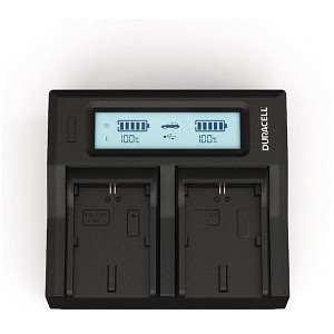 CCD-TR717 Duracell LED Dual DSLR Battery Charger