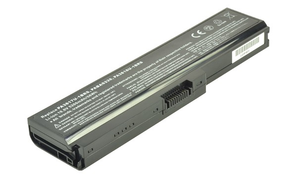 DynaBook Qosmio T551/T6C Batteri (6 Celler)