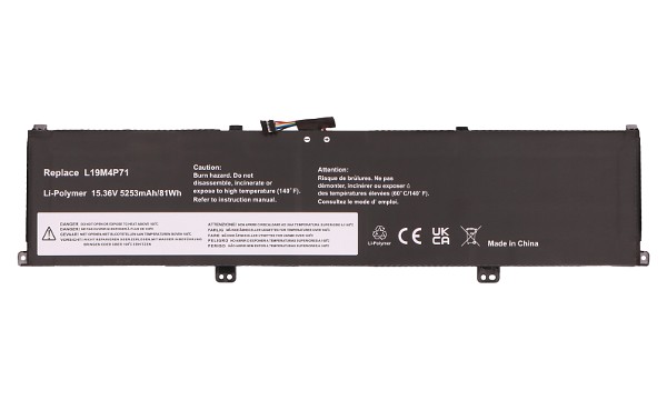 L19C4P71 Batteri (4 Celler)