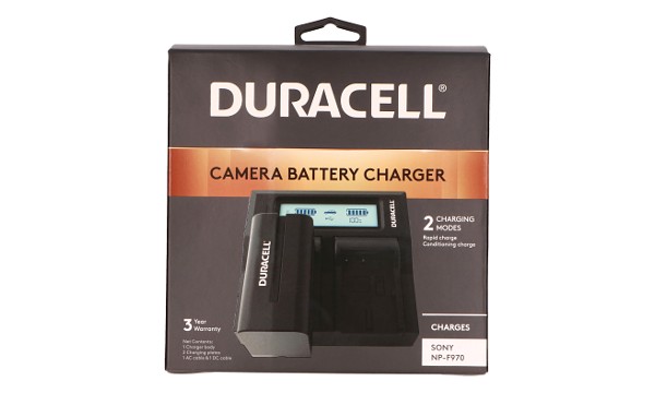 DCR-TRV81E Duracell LED Dual DSLR Battery Charger